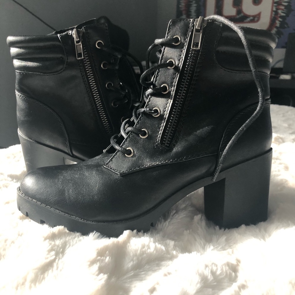 Black boots
